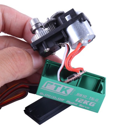 Servos pour radiocommande PTK Servo Digital 8812TG-D 12K Servos pour radiocommande PTK Servo Digital 8812TG-D 12K
