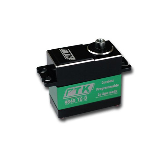 Servos pour radiocommande PTK Servo Standard Numérique Coreless 9840 TG-D Servos pour radiocommande PTK Servo Standard Numérique Coreless 9840 TG-D