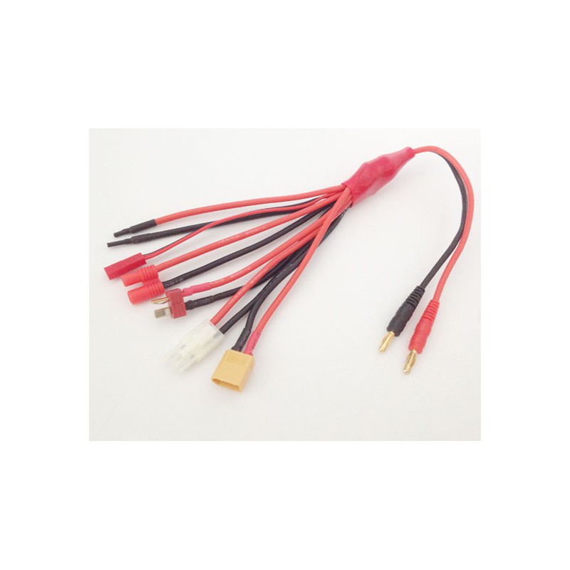 Chargeur pour accu pour appareil radiocommandé Cordon de charge universel