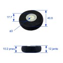 Accessoire embarqué Roues mousse ultra-légères 40mm Accessoire embarqué Roues mousse ultra-légères 40mm