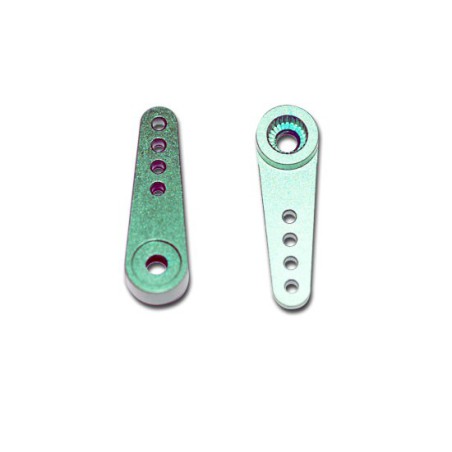 Accessoire pour radio Bras de servo Alu 22mm PTK (2pcs) Accessoire pour radio Bras de servo Alu 22mm PTK (2pcs)