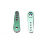 Accessoire pour radio Bras de servo Alu 22mm PTK (2pcs)