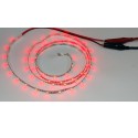 Accessoire pour avion radiocommandé Ruban autocollant Leds rouges longueur 1m, 6V