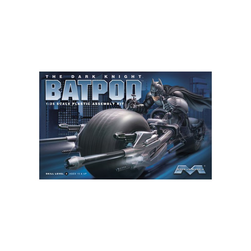 Maquette de moto en plastique BAT Moto 2012 1/25