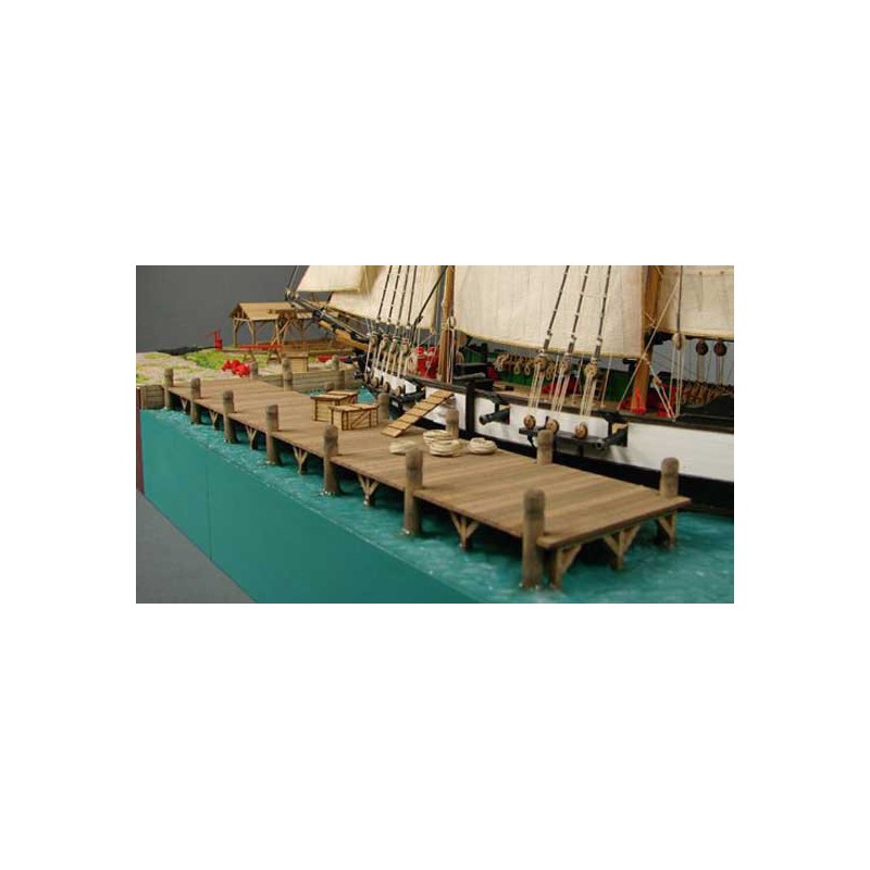 Batiment QUAI BALTIMORE 1780 éch. 1/72