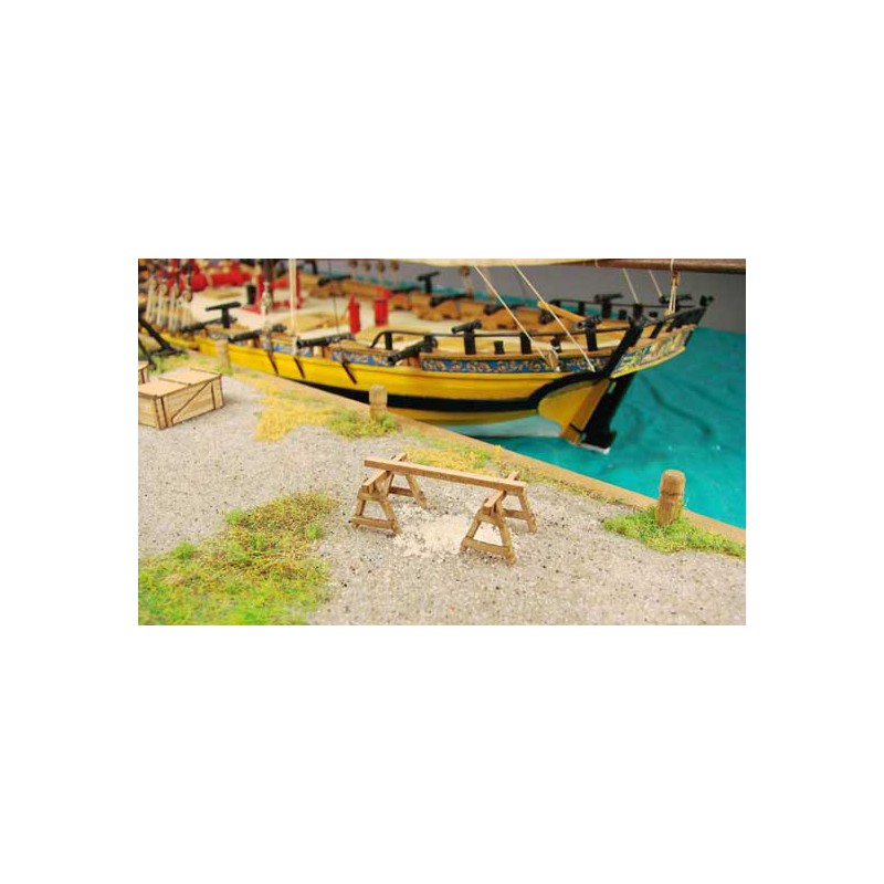 Batiment QUAI DOUVRES 1777 éch. 1/72