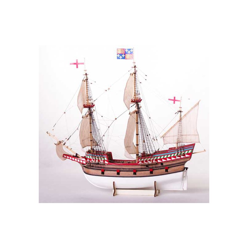 Bateau statique Golden Hind 1/72