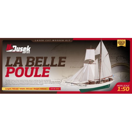 Bateau statique La Belle Poule 1/50 Bateau statique La Belle Poule 1/50