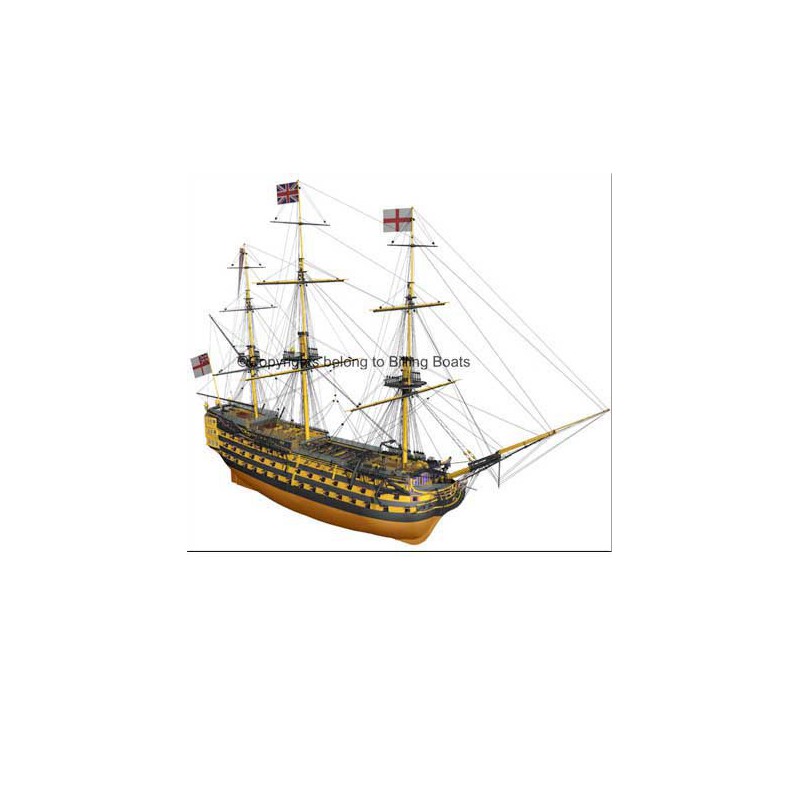 Bateau statique HMS VICTORY 134cm 1/75