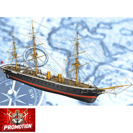 Bateau statique H.M.S. WARRIOR1/100