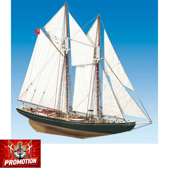 Bateau statique BLUENOSE 1/65
