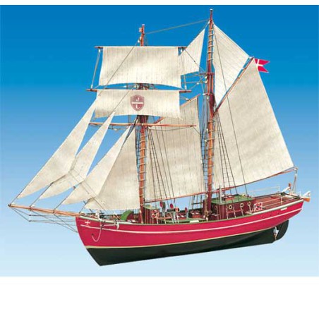 Bateau statique LILLA DAN 1/50 Bateau statique LILLA DAN 1/50