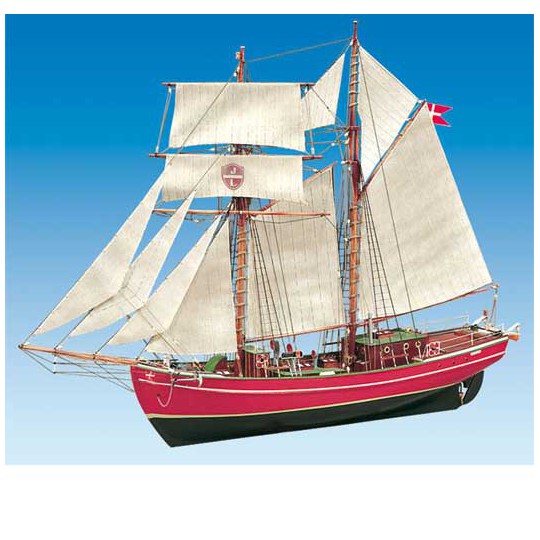 Bateau statique LILLA DAN 1/50 Bateau statique LILLA DAN 1/50