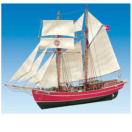 Bateau statique LILLA DAN 1/50
