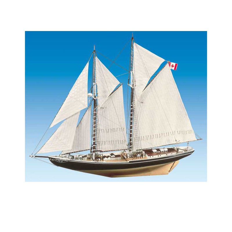 Bateau statique BLUENOSE 1/100