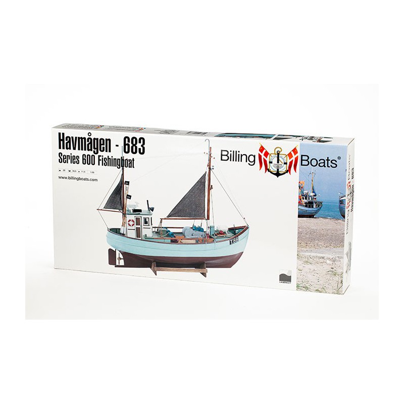 Bateau statique HAVMAGEN 1/30