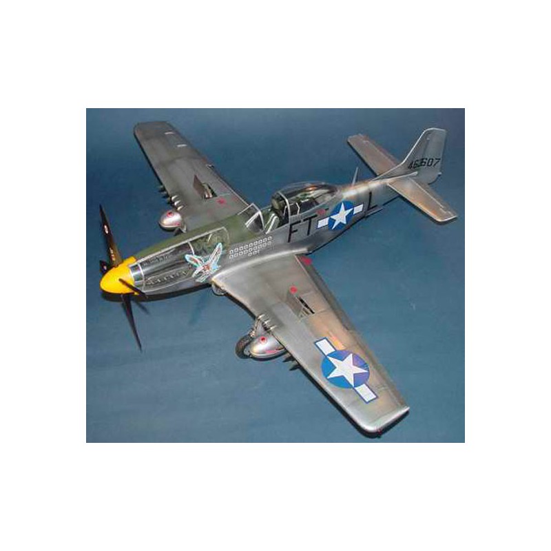 Maquette d'avion en plastique P-51D MUSTANG IV