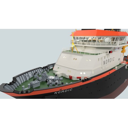 Bateau électrique radiocommandé NORDIC TUG BOAT 1/72 Bateau électrique radiocommandé NORDIC TUG BOAT 1/72