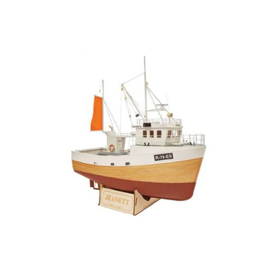 Bateau électrique radiocommandé JEANETT Nordic Fishing boat 1/25 Bateau électrique radiocommandé JEANETT Nordic Fishing boat 1/25