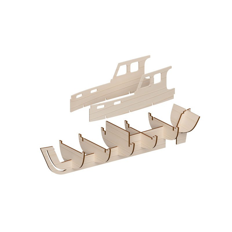 Bateau statique MOTOR BOAT 1/35 Bateau statique MOTOR BOAT 1/35