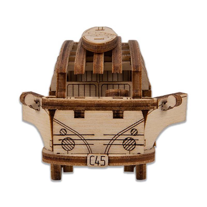 Puzzle 3D mécanique facile pour maquette Bus Retro Superfast