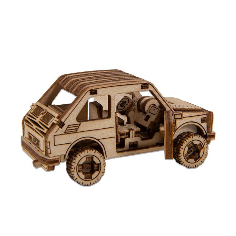 Puzzle 3D mécanique facile pour maquette Rallye car 3 Superfast