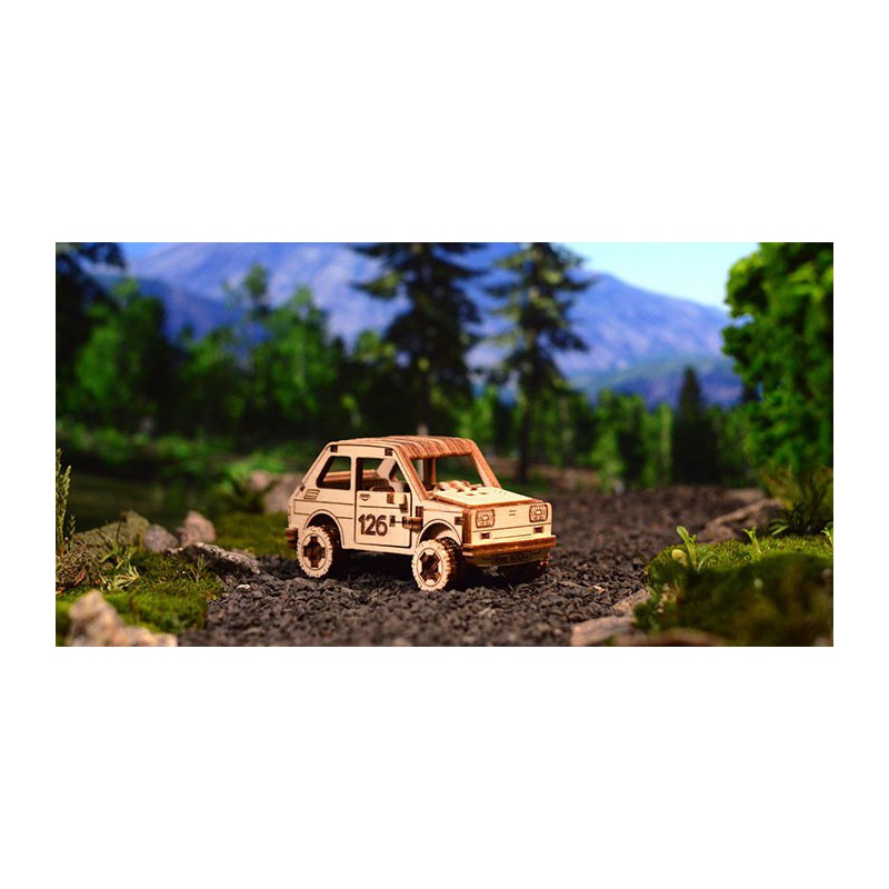 Puzzle 3D mécanique facile pour maquette Rallye car 3 Superfast