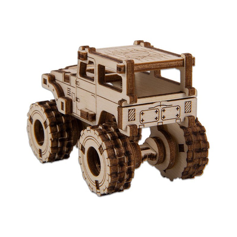 Puzzle 3D mécanique facile pour maquette Monster Truck 5 Superfast