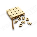Puzzle 3D mécanique facile pour maquette Petit Jeu Tic Tac Toe N°1 Puzzle 3D mécanique facile pour maquette Petit Jeu Tic Tac Toe N°1