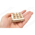 Puzzle 3D mécanique facile pour maquette Petit Jeu Tic Tac Toe N°1 Puzzle 3D mécanique facile pour maquette Petit Jeu Tic Tac Toe N°1