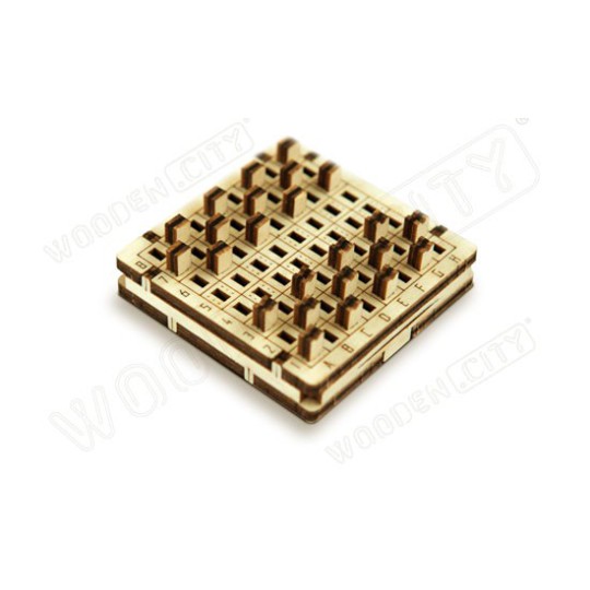 Puzzle 3D mécanique facile pour maquette Petit Jeu de Dames Puzzle 3D mécanique facile pour maquette Petit Jeu de Dames
