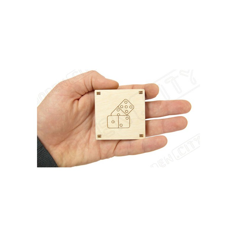 Puzzle 3D mécanique facile pour maquette Petit Jeu de Dominos