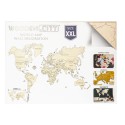Puzzle 3D mécanique facile pour maquette Carte du monde XXL Puzzle 3D mécanique facile pour maquette Carte du monde XXL