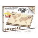 Puzzle 3D mécanique facile pour maquette Carte du monde Expédition série points Puzzle 3D mécanique facile pour maquette Carte du monde Expédition série points