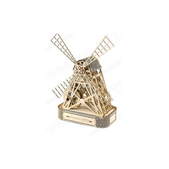 Puzzle 3D mécanique intermédiaire pour maquette Moulin Puzzle 3D mécanique intermédiaire pour maquette Moulin