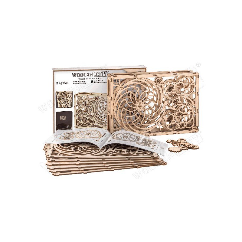 Puzzle 3D mécanique intermédiaire pour maquette Image cinétique