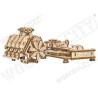 Puzzle 3D mécanique intermédiaire pour maquette Moteur V8