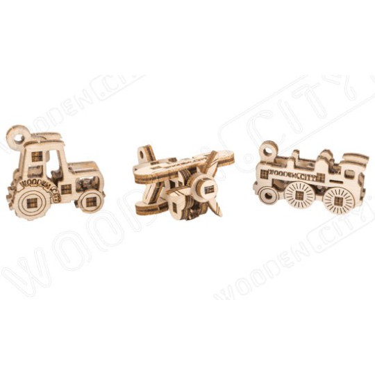 Puzzle 3D mécanique facile pour maquette Widget Transport Puzzle 3D mécanique facile pour maquette Widget Transport