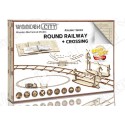Puzzle 3D mécanique facile pour maquette Rails pour Locomotive Puzzle 3D mécanique facile pour maquette Rails pour Locomotive