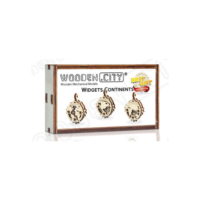 Puzzle 3D mécanique facile pour maquette Widget Globes