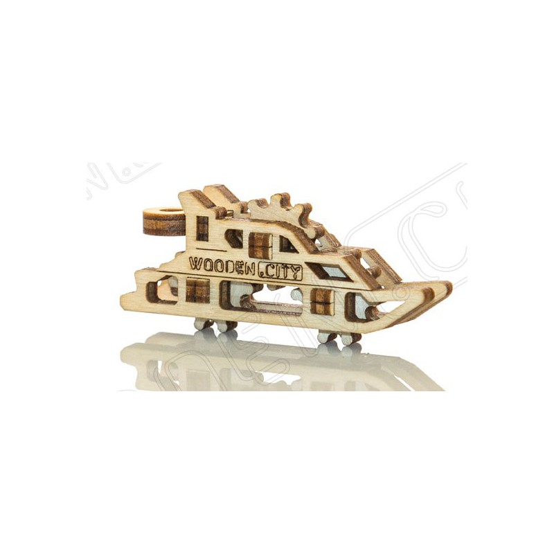 Puzzle 3D mécanique facile pour maquette Widget Bateaux
