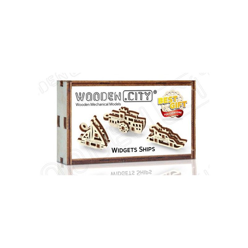 Puzzle 3D mécanique facile pour maquette Widget Bateaux