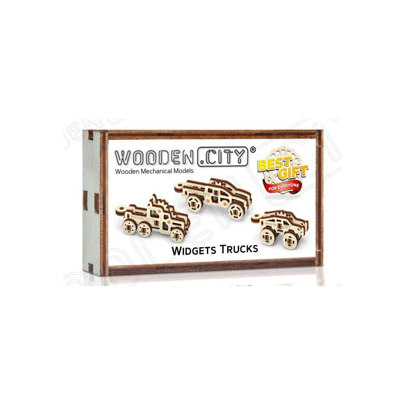Puzzle 3D mécanique facile pour maquette Widget Truck