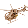 Puzzle 3D mécanique intermédiaire pour maquette Hélicoptère