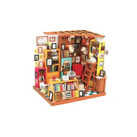 Puzzle 3D mécanique intermédiaire pour maquette La bibliothèque de Sam Puzzle 3D mécanique intermédiaire pour maquette La bibliothèque de Sam