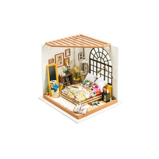 Puzzle 3D mécanique intermédiaire pour maquette La Chambre d'Alice Puzzle 3D mécanique intermédiaire pour maquette La Chambre d'Alice