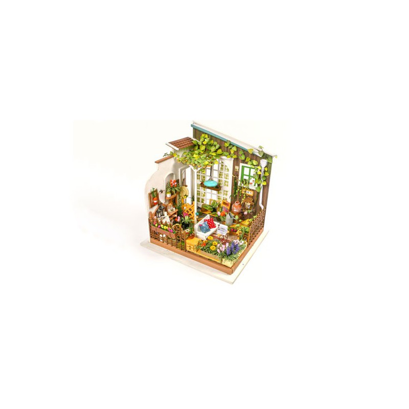 Puzzle 3D mécanique intermédiaire pour maquette Chez le fleuriste