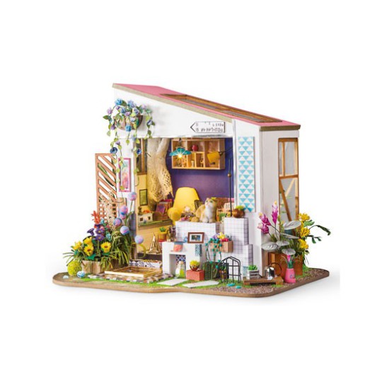 Puzzle 3D mécanique intermédiaire pour maquette Le cabanon de Lily Puzzle 3D mécanique intermédiaire pour maquette Le cabanon de Lily