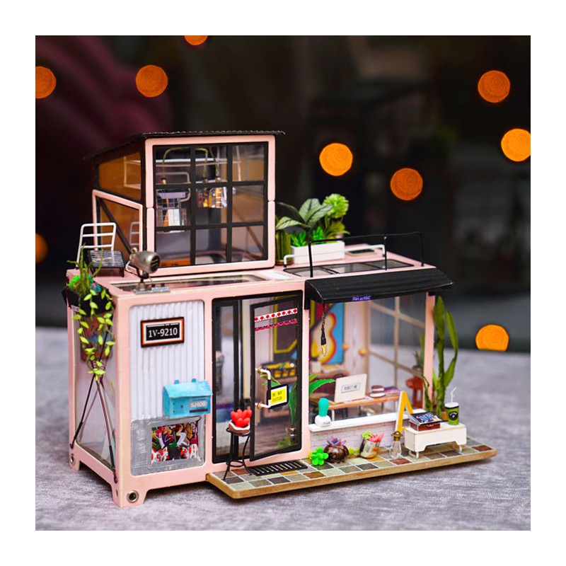 Puzzle 3D mécanique intermédiaire pour maquette Le studio de Kevin