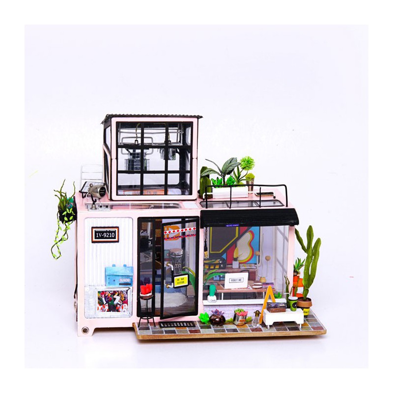 Puzzle 3D mécanique intermédiaire pour maquette Le studio de Kevin